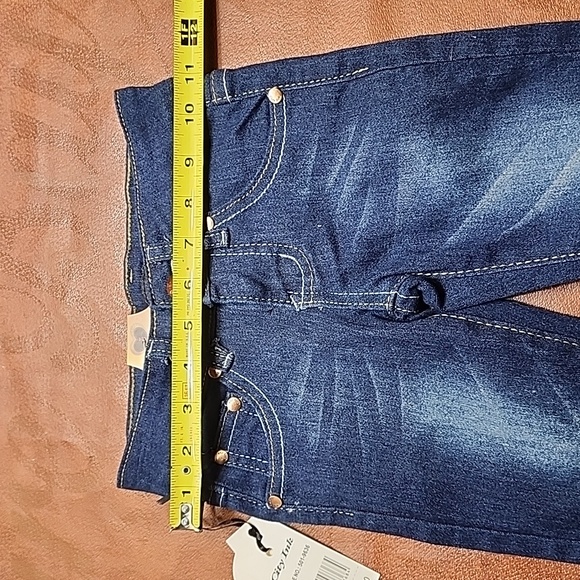 New Stretch Blue Jeans Denim Size 4 - Picture 3 of 11